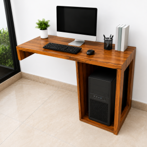 Modern Mica Finish Desktop Study Table | Bring Home